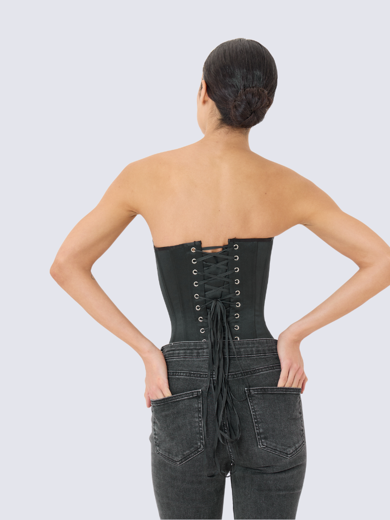 Precious Closet Sweetheart Strapless Structured Corset Top